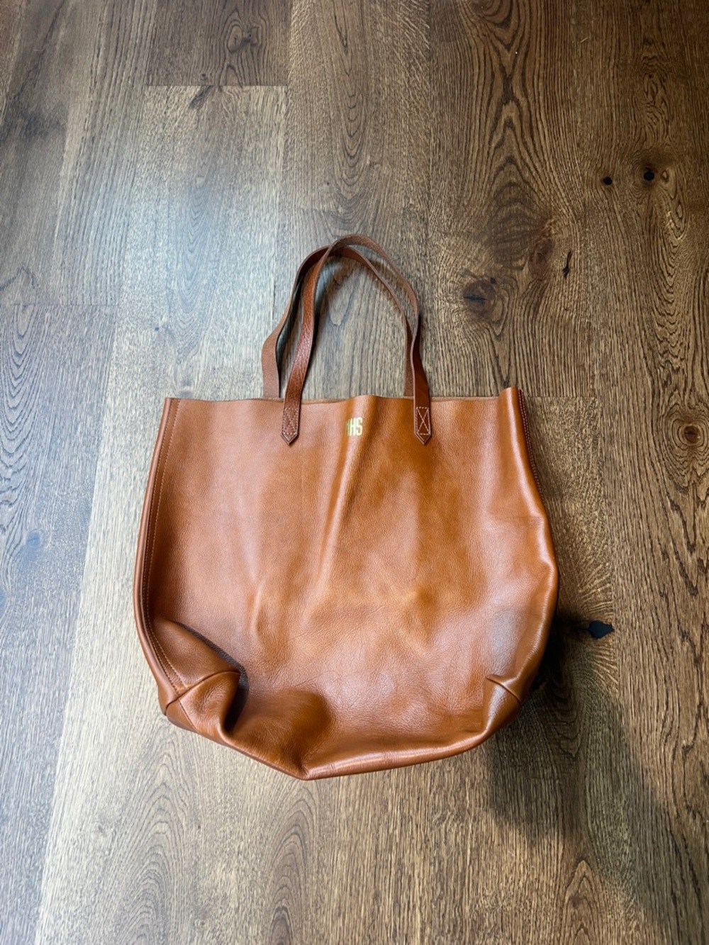 Madewell leather tote